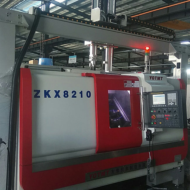 ZKX600數控銑打機,軸⋄件⋄雙●端●[Duān]攻螺紋銑打機
